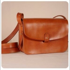 Custom Made Leather Crossbody Purse